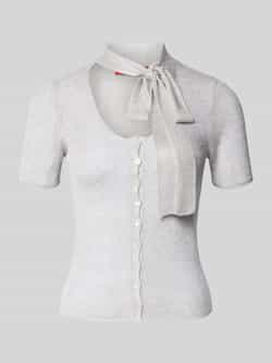 MAX&Co. Regular fit gebreid jack van viscosemix model 'MAMAN'