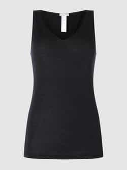 Hanro Onderhemd van merinowol en zijde model 'Woolen Silk'