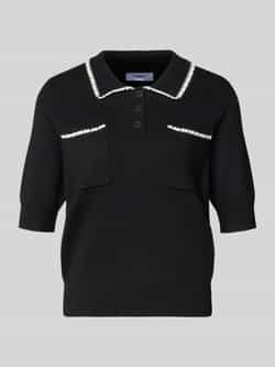 SUNCOO PARIS Regular fit poloshirt met borstzakken model 'POLKA'