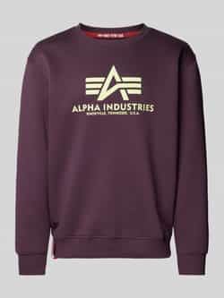 Alpha industries Sweatshirt met labelprint