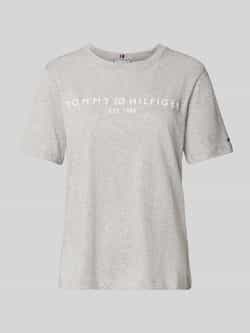 Tommy Hilfiger T-shirt REG CORP LOGO C-NK met logo en borduursel