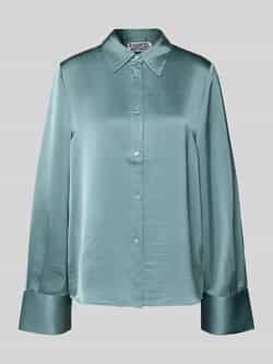 Essentiel Antwerp Oversized blouse met lange mouwen en overhemdkraag model 'IPOMOEA'