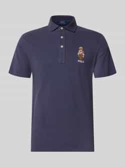 Polo Ralph Lauren Custom slim fit poloshirt met stitching