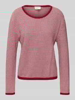 Tom Tailor Regular fit gebreide pullover van zuiver katoen