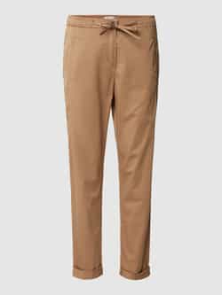 Raphaela By Brax Stoffen broek met tunnelkoord