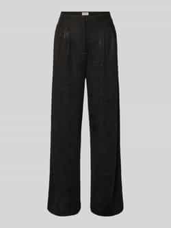 Ichi Stoffen broek met achterzakken model 'KATE'