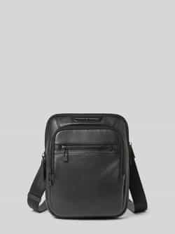 Porsche Design Schoudertas van leer met labeldetail