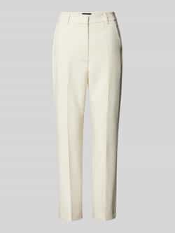Weekend Max Mara Stretch fit broek met persplooien model 'FREDA'