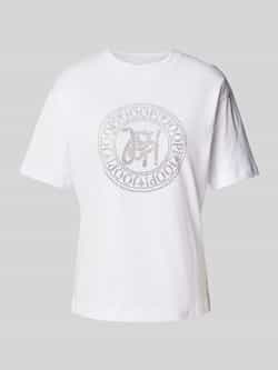 Joop! T-shirt met labeldetails model 'Teggi'