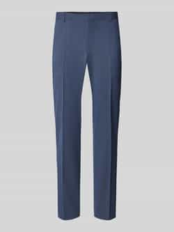 Boss Slim fit pantalon van scheerwol model 'GENIUS'