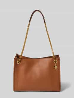 Lauren Ralph Lauren Handtas met labelapplicatie en schouderband