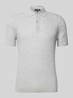 Antony Morato Slim fit poloshirt met structuurmotief