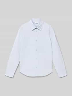 S.Oliver RED LABEL Slim fit vrijetijdsoverhemd van katoenmix