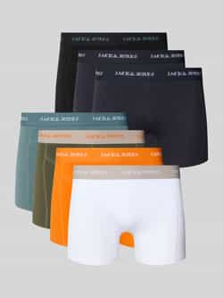Jack & jones Boxershort met label in band in een set van 7 stuks model 'JACMILES'