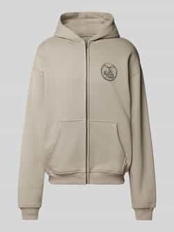 Multiply Apparel Oversized sweatjack met labelprint