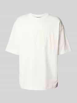 REVIEW Oversized T-shirt met labelprint