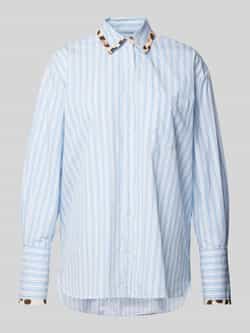 Emily Van den Bergh Regular fit overhemdblouse met borstzak