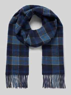 Barbour Sjaal van wol met franjes