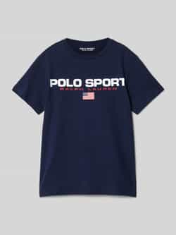 Polo Sport T-shirt met labelprint