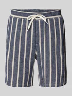 jack & jones Regular fit korte broek met structuurmotief model 'JAIDEN COBA'