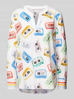 Herzensangelegenheit Blouseshirt met V-hals