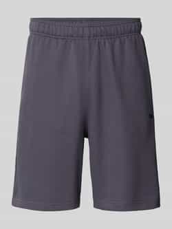 Champion Relaxed fit sweatbermuda met logostitching model 'ICONS'
