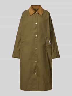 Barbour Lange jas met platte kraag model 'ETTIE'