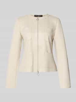Betty Barclay Slim fit blazer met tweewegsritssluiting
