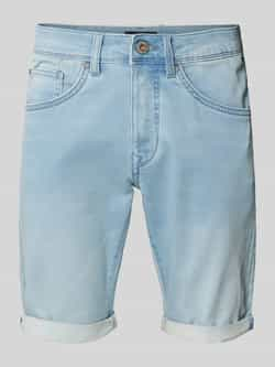 Petrol Korte slim fit jeans in 5-pocketmodel