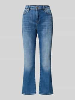 RAFFAELLO ROSSI Flared jeans in 5-pocketmodel