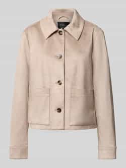 S.Oliver BLACK LABEL Regular fit jack in suèdelook