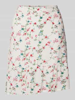 Pieces Regular fit minirok van pure viscose model 'FYA'