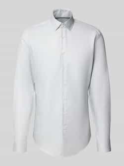 Jake*s Slim fit zakelijk overhemd met extra lange mouwen