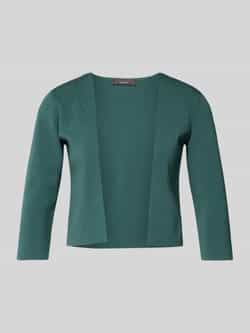 Vera Mont Korte Mouw Gebreide Vest Green Dames