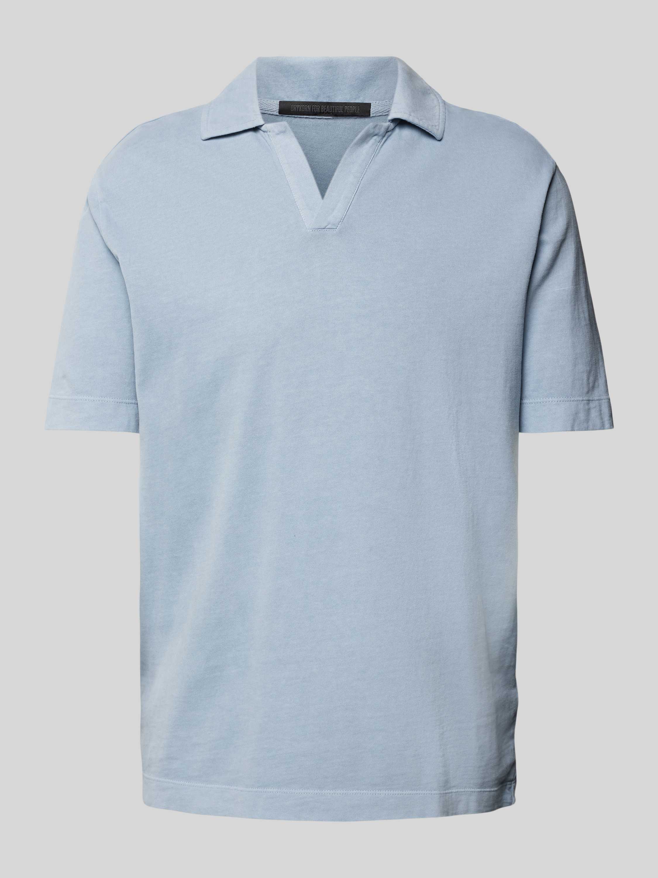 Drykorn Poloshirt met V-hals model 'BENEDICKT'