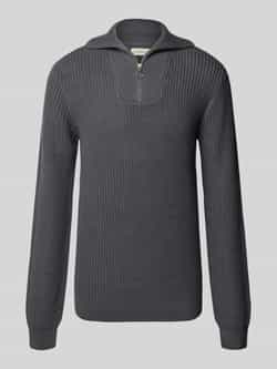 Blend Schipperstrui met labeldetail model 'DENO'