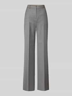 Max Mara Studio Straight fit stoffen broek van scheerwolmix