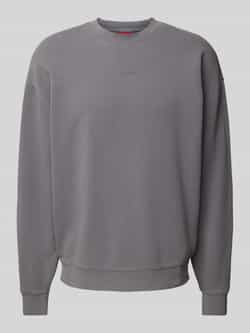 HUGO Sweatshirt met labeldetail model 'Dopaly'