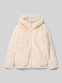 Garcia Regular fit winterjack met imitatiebont