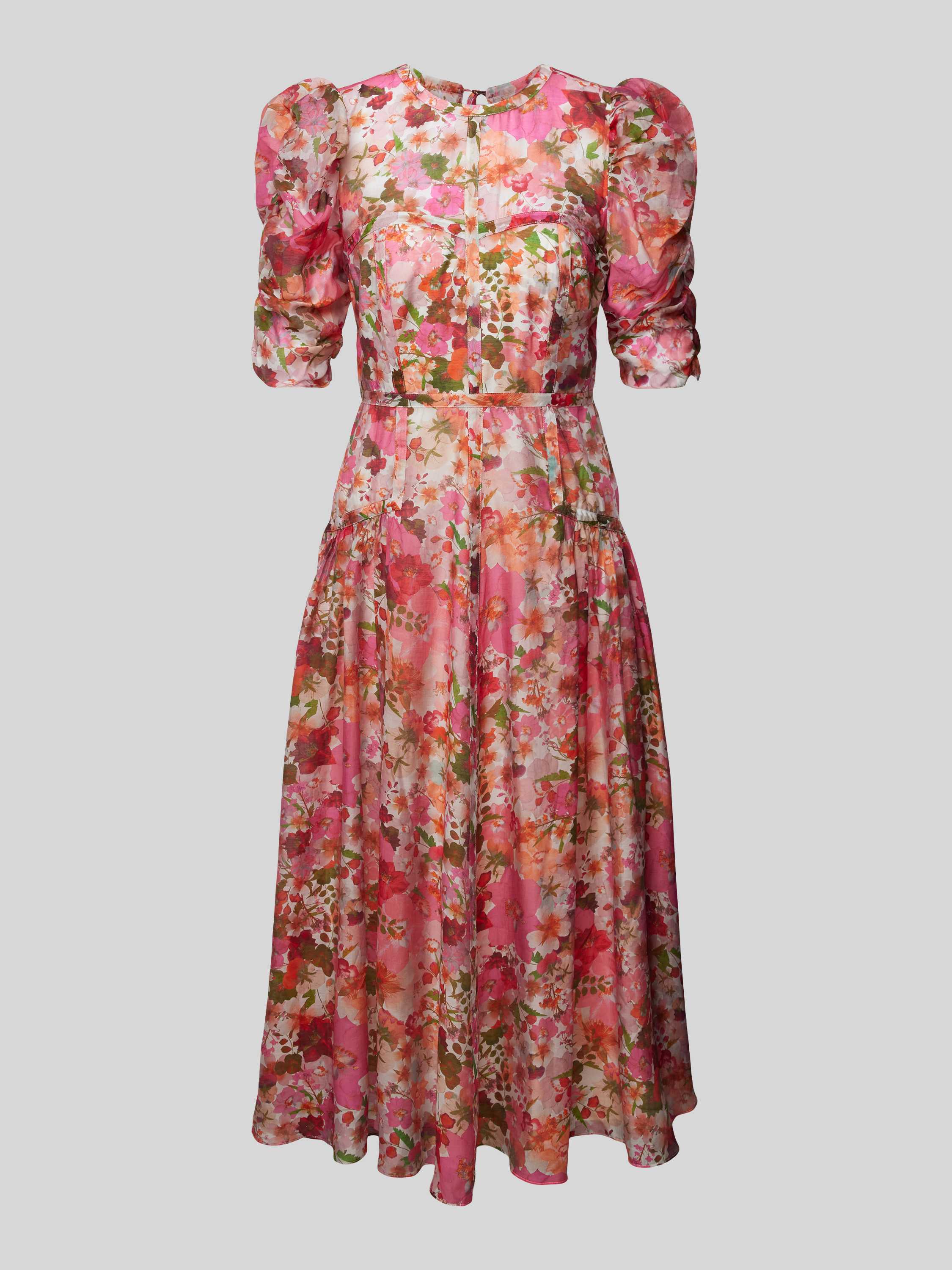 Ted Baker Midi-jurk met pofmouwen model 'BOTANI'