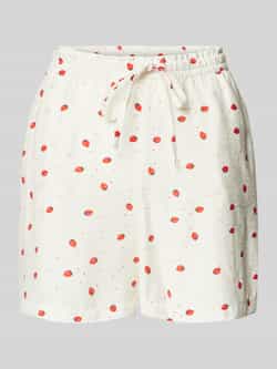Vero Moda Korte regular fit broek met elastische band model 'ODETTE'