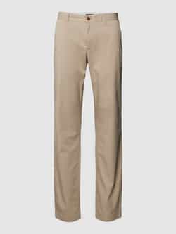 Alberto Slim fit chino met steekzakken opzij model 'Ceramica'
