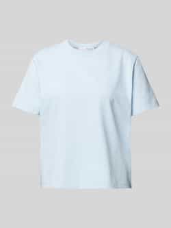 Selected Femme T-shirt van puur biologisch katoen met ronde hals