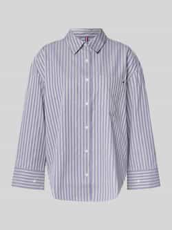 Tommy Hilfiger Regular fit overhemdblouse van puur katoen