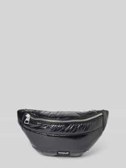 WOUF Heuptasje met labelbadge model 'Black Glossy'