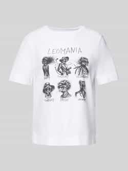 Rich & Royal Shirt met korte mouwen Print "Leomania"