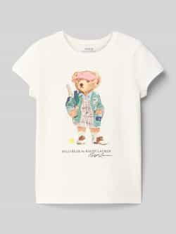 Polo Ralph Lauren Teens T-shirt met label- en motiefprint