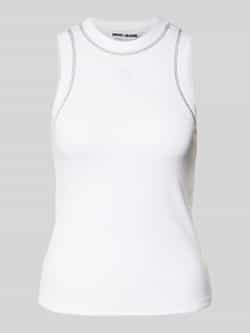 DKNY Tanktop met strass-steentjes