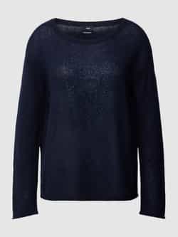 Joop! Gebreide pullover van kasjmier met labelprint