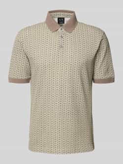 Armani Exchange Poloshirt met korte knoopsluiting
